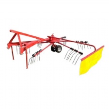 Tractor PTO Rotary hay Rake Wheat Rice and Straw Small hay Rake Tedder