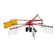 Tractor PTO Rotary hay Rake Wheat Rice and Straw Small hay Rake Tedder