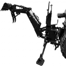 Tractor PTO Driven Loader Backhoe Excavator with Ce Approved